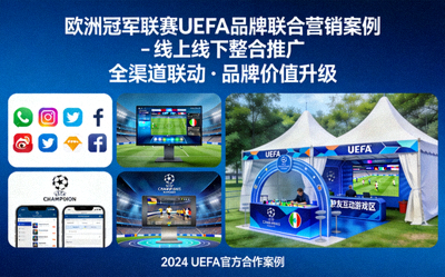 欧洲冠军联赛UEFA品牌联合营销案例 - 线上线下整合推广